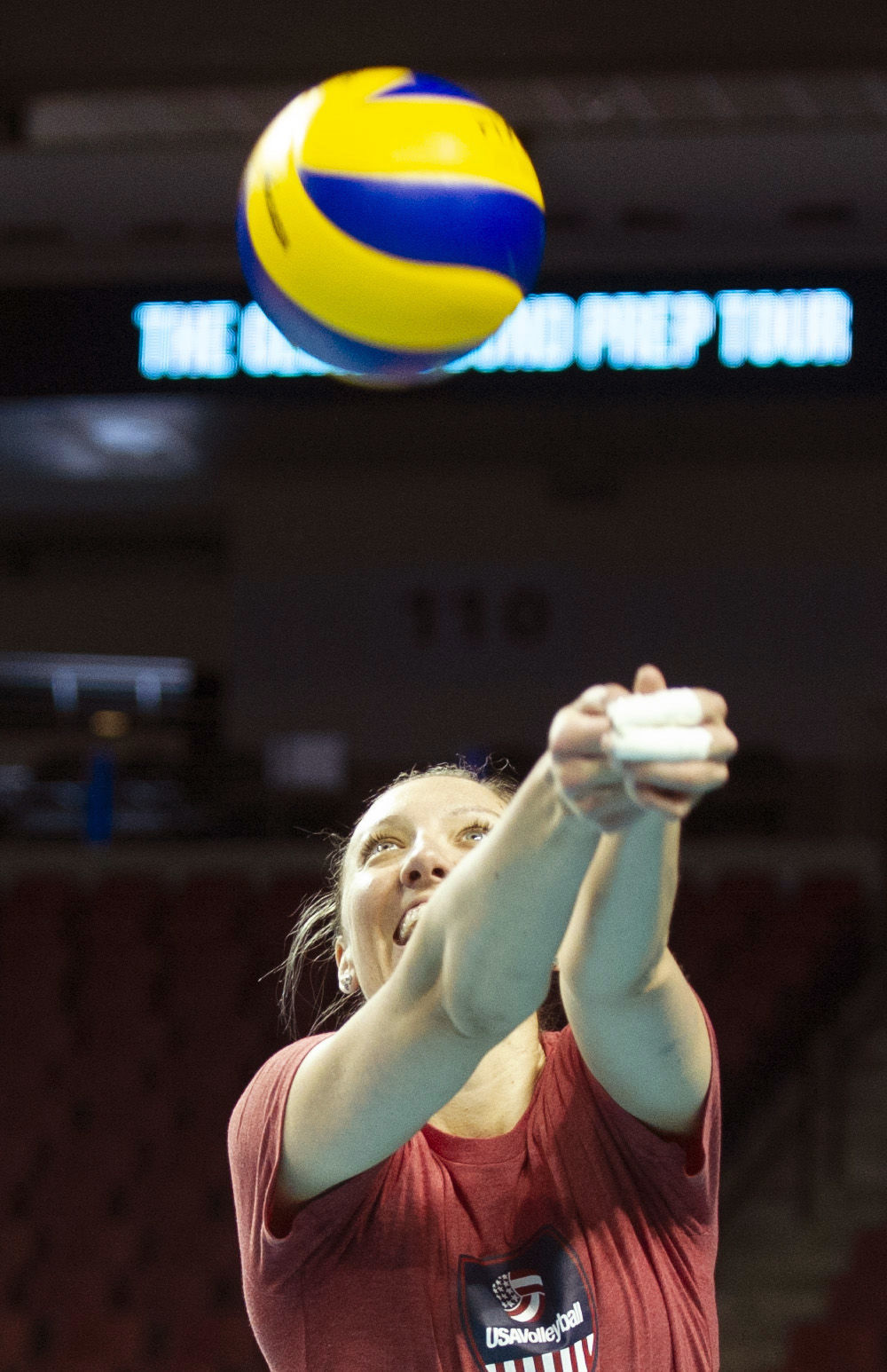 U.S. Women's National Volleyball Team Practice, 6.1